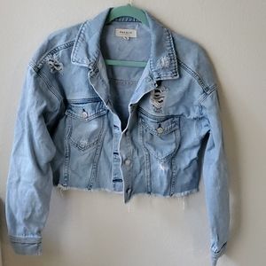 Pacsun LA Hearts Denim Jacket